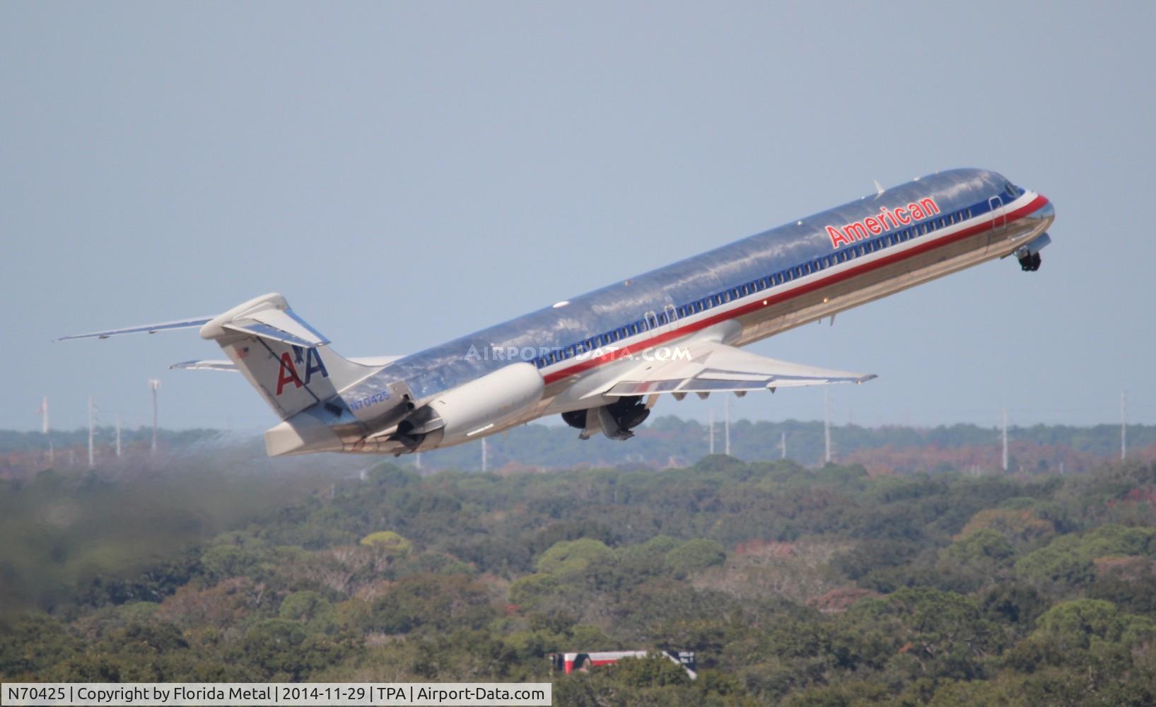 N70425, 1986 McDonnell Douglas MD-82 (DC-9-82) C/N 49337, American
