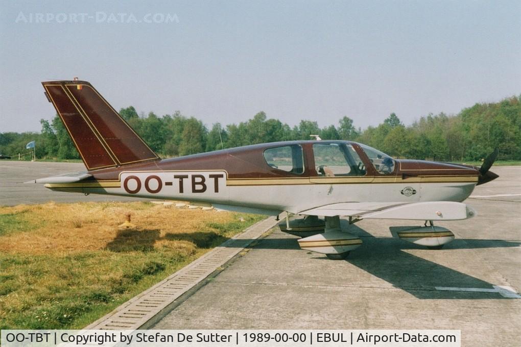 OO-TBT, 1981 Socata TB-10 Tobago C/N 188, Parked at Vliegclub Ursel.
