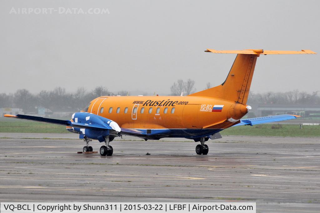 VQ-BCL, 1995 Embraer EMB-120ER Brasilia C/N 120304, Stored without propellers...