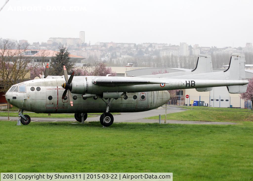 208, Nord N-2501F Noratlas C/N 208, Still preserved at CEAT plant but completly rebuilt after his transfer from LFBF...