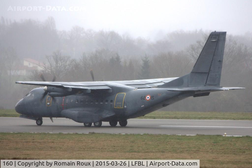 160, Airtech CN-235-200M C/N C160, Sous la pluie...