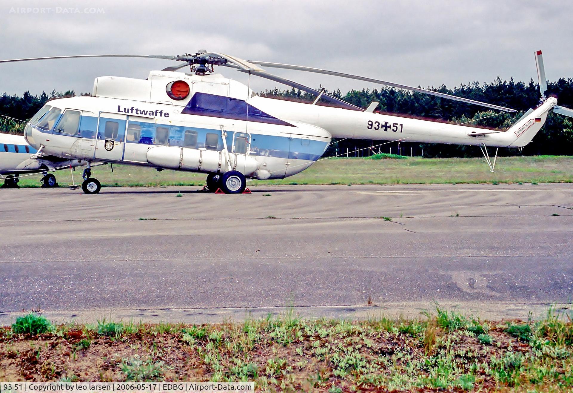 93 51, Mil Mi-8S Hip C/N 105104, Berlin Gatow 17.5.06