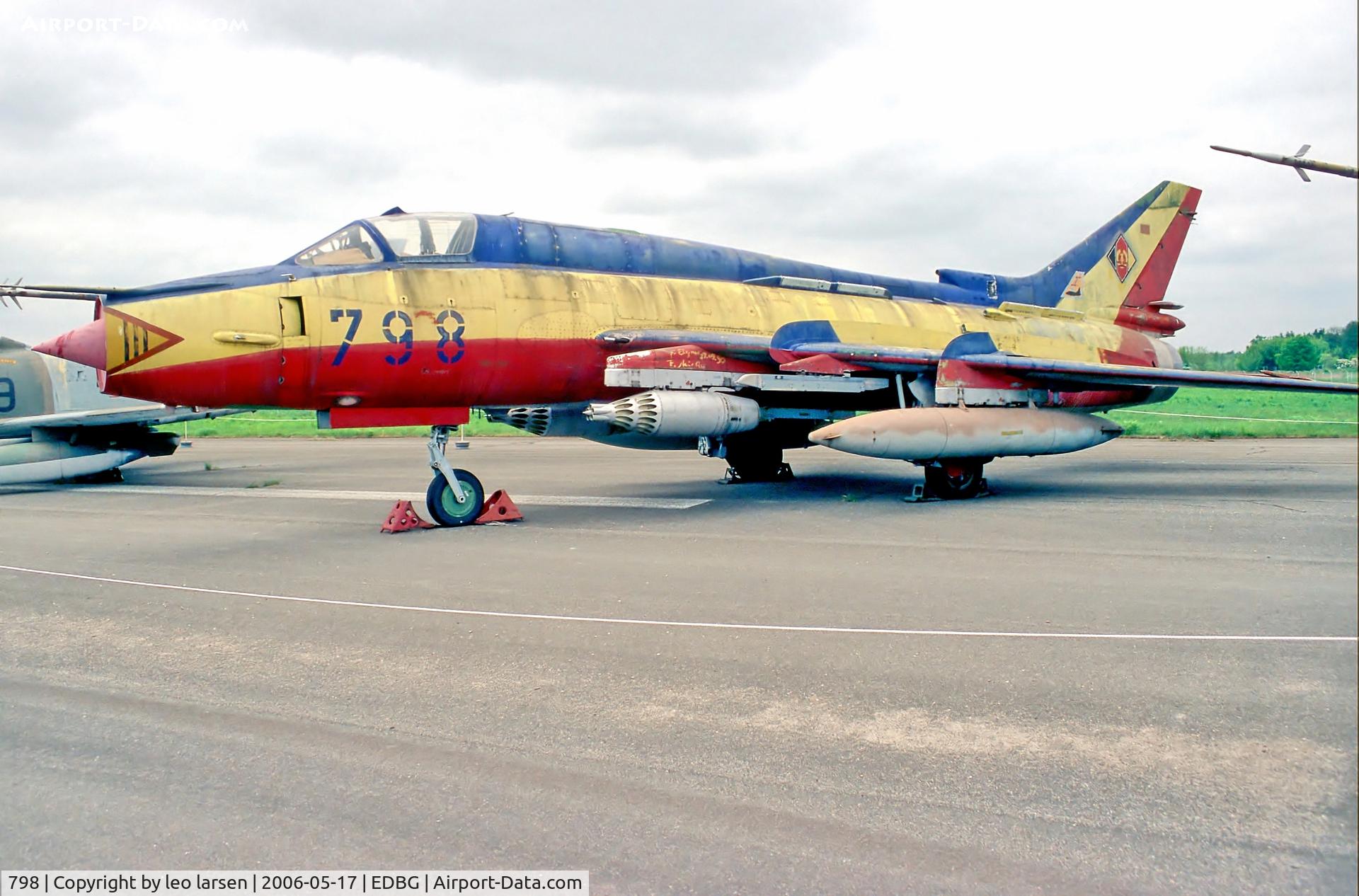798, 1986 Sukhoi Su-22M-4 C/N 31406, Berlin Gatow 17.5.06