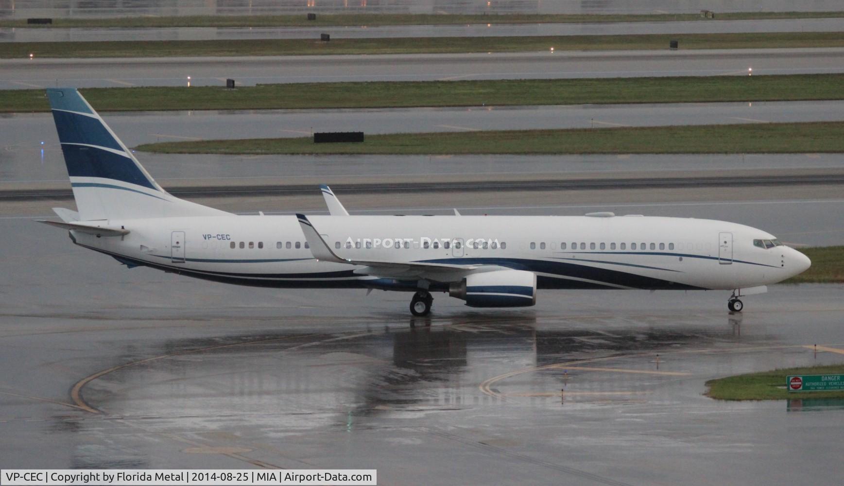 VP-CEC, 2008 Boeing 737-9HW(ER) C/N 37564, Boeing BBJ3