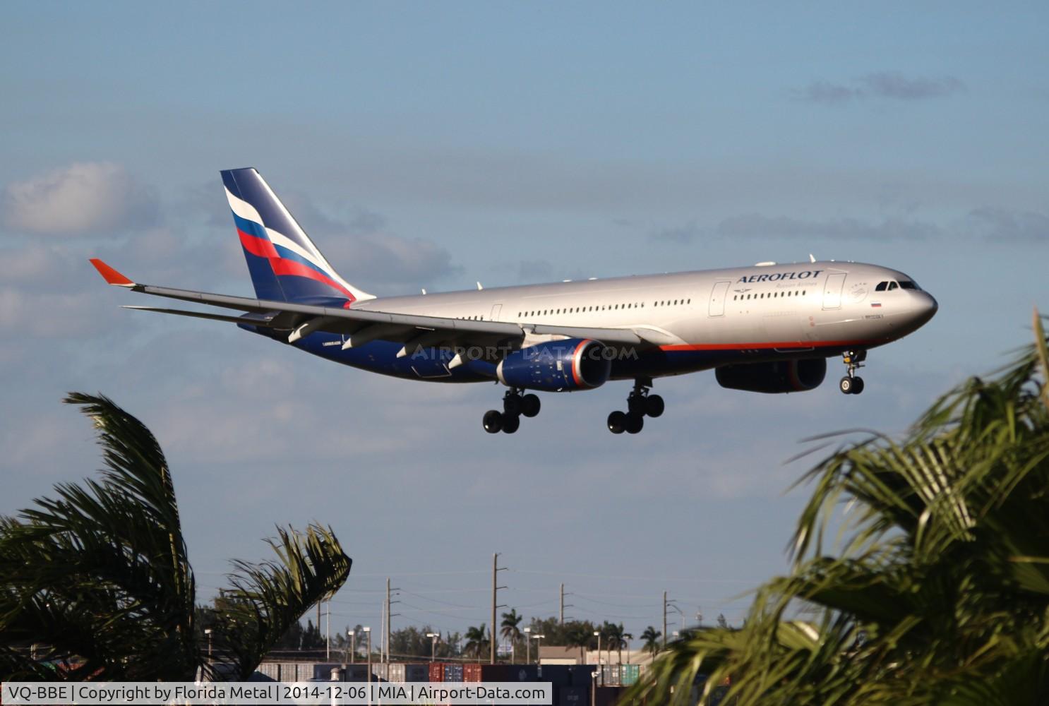 VQ-BBE, 2009 Airbus A330-243 C/N 1014, Aeroflot