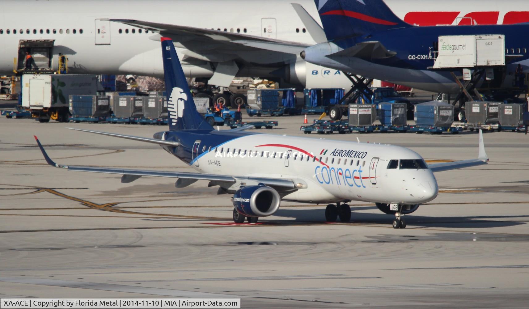 XA-ACE, 2012 Embraer 190AR (ERJ-190-100IGW) C/N 19000518, Aeromexico