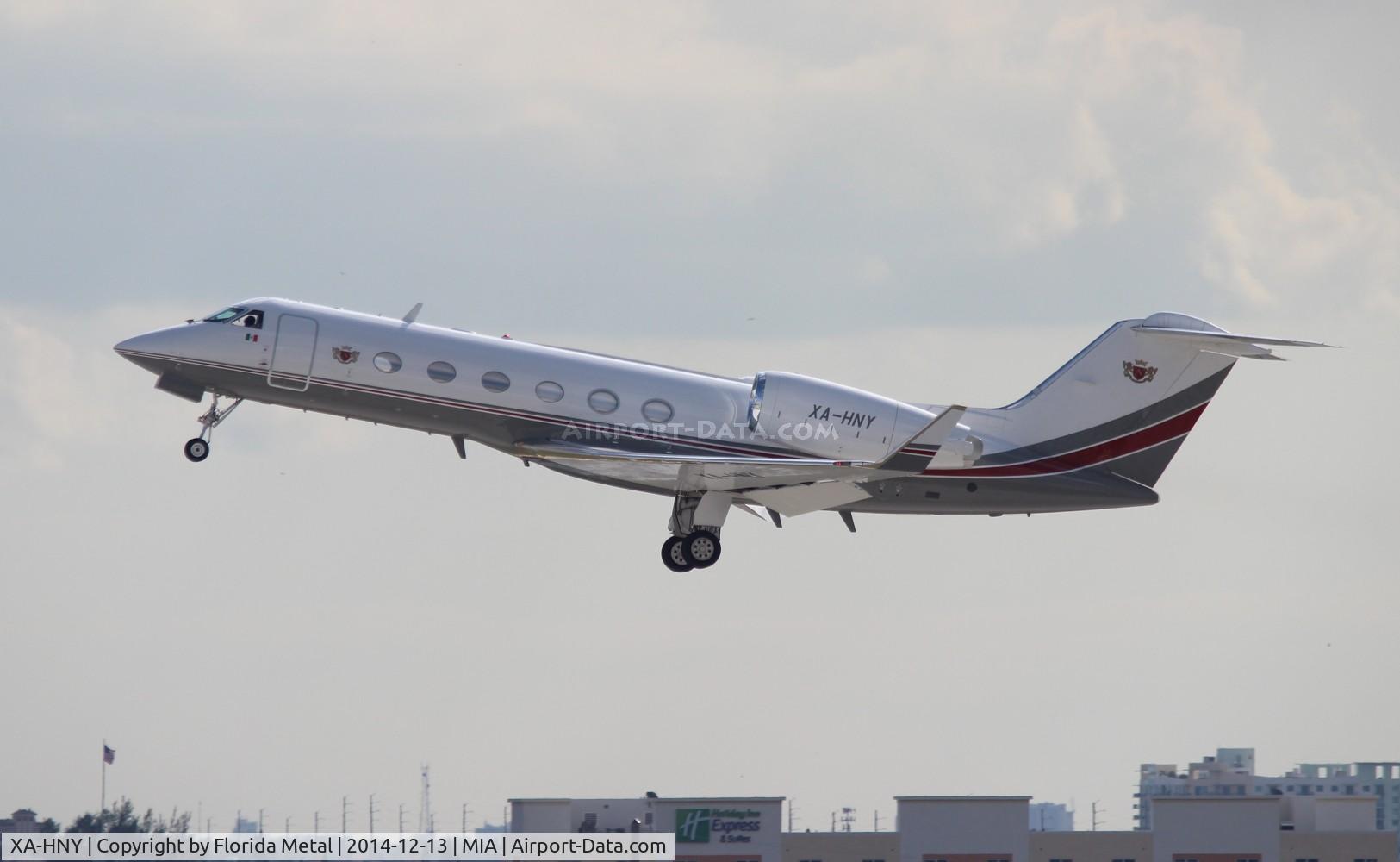 XA-HNY, 1998 Gulfstream Aerospace G-IV C/N 1338, Gulfstream IV
