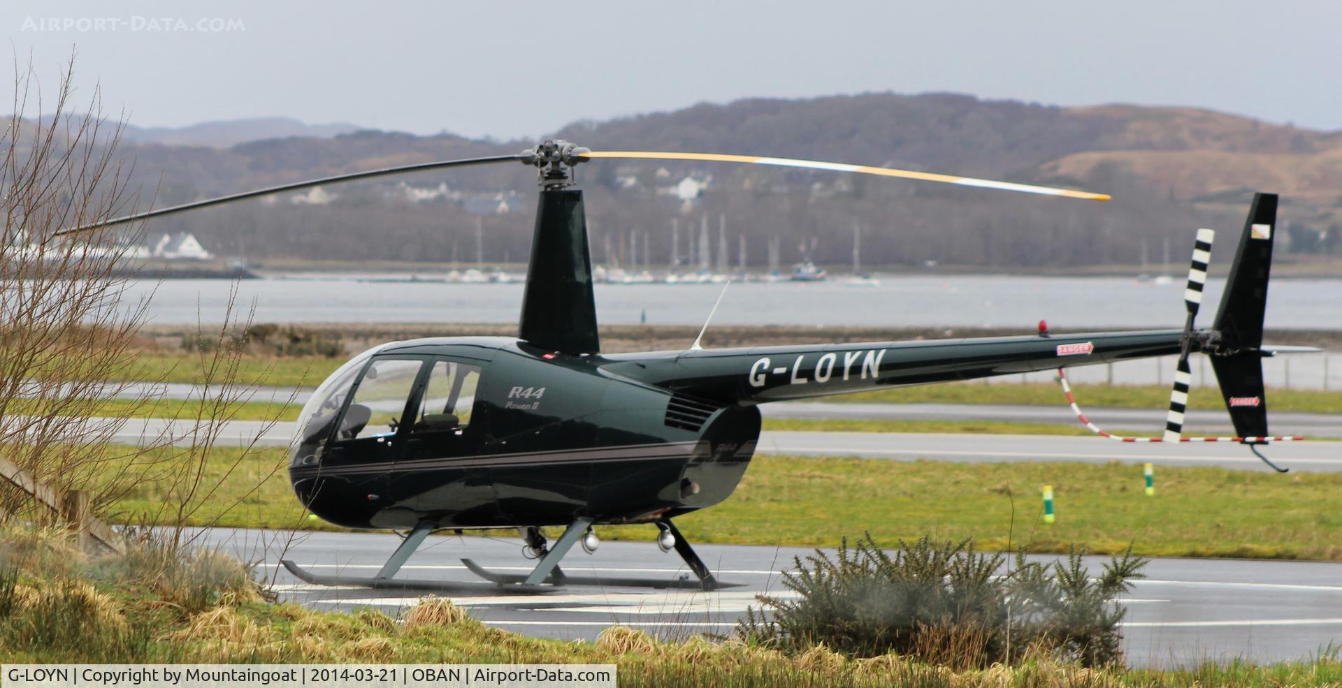 G-LOYN, 2007 Robinson R44 Raven II C/N 11599, At H1
