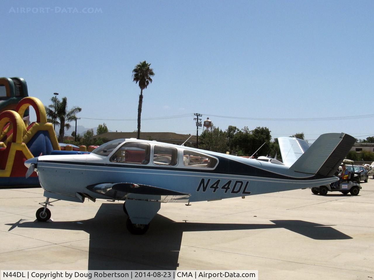 N44DL, 1956 Beech G35 Bonanza C/N D-4749, 1956 Beech G35 BONANZA, Continental E-225-8 225 Hp