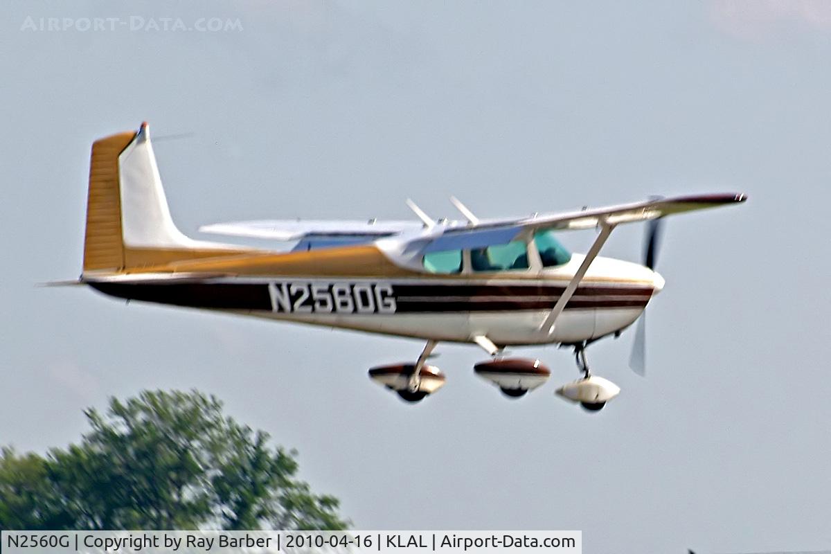 N2560G, 1959 Cessna 182B Skylane C/N 51860, Cessna 182B Skylane [51860] Lakeland-Linder~N 16/04/2010