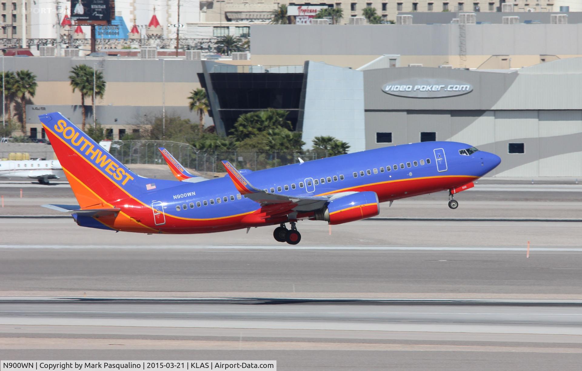 N900WN, 2007 Boeing 737-7H4 C/N 32544, Boeing 737-700