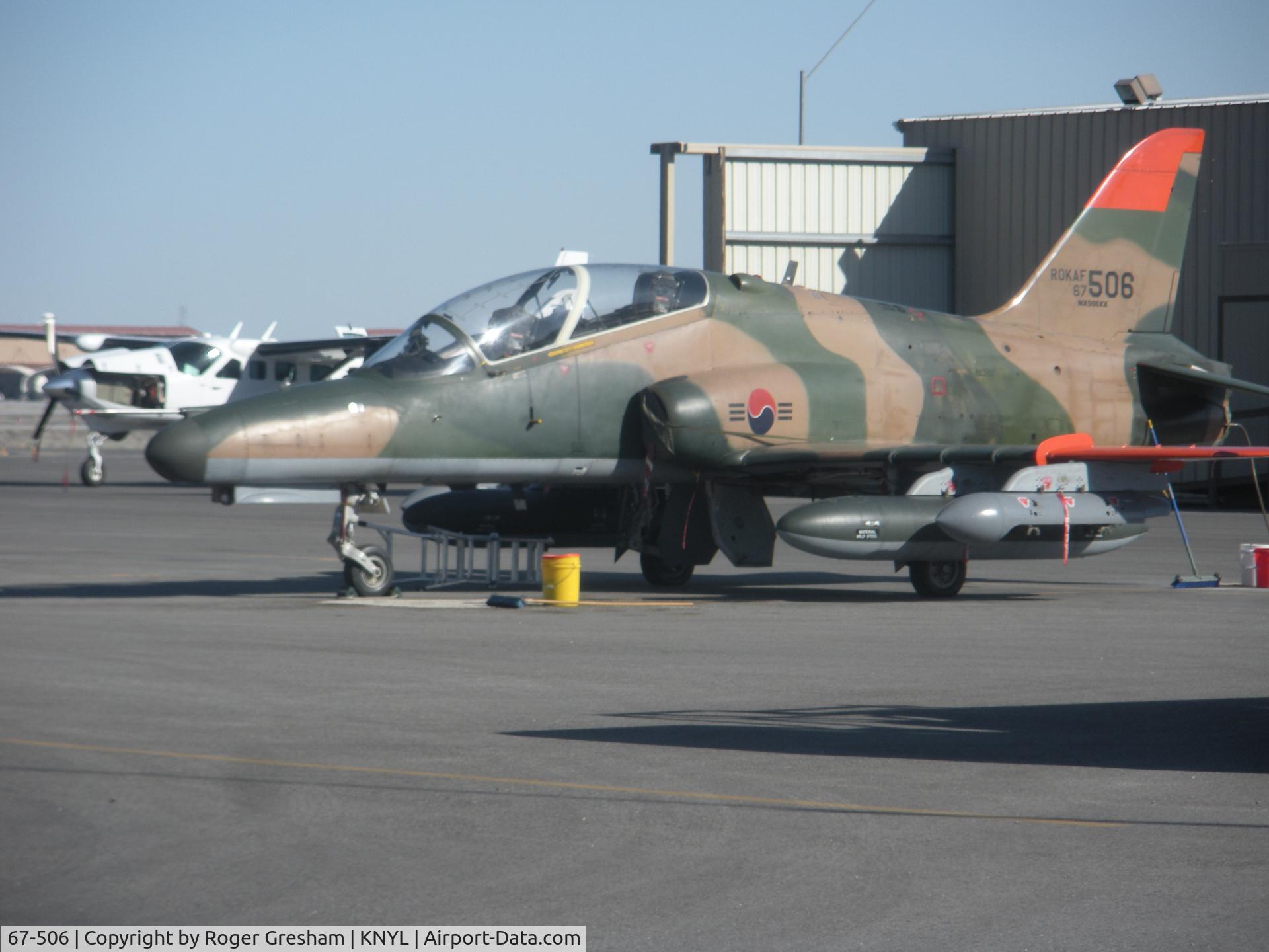 67-506, British Aerospace Hawk Mk.67 C/N 382/6K011, AT Millionaire  Yuma  airport   march 2015