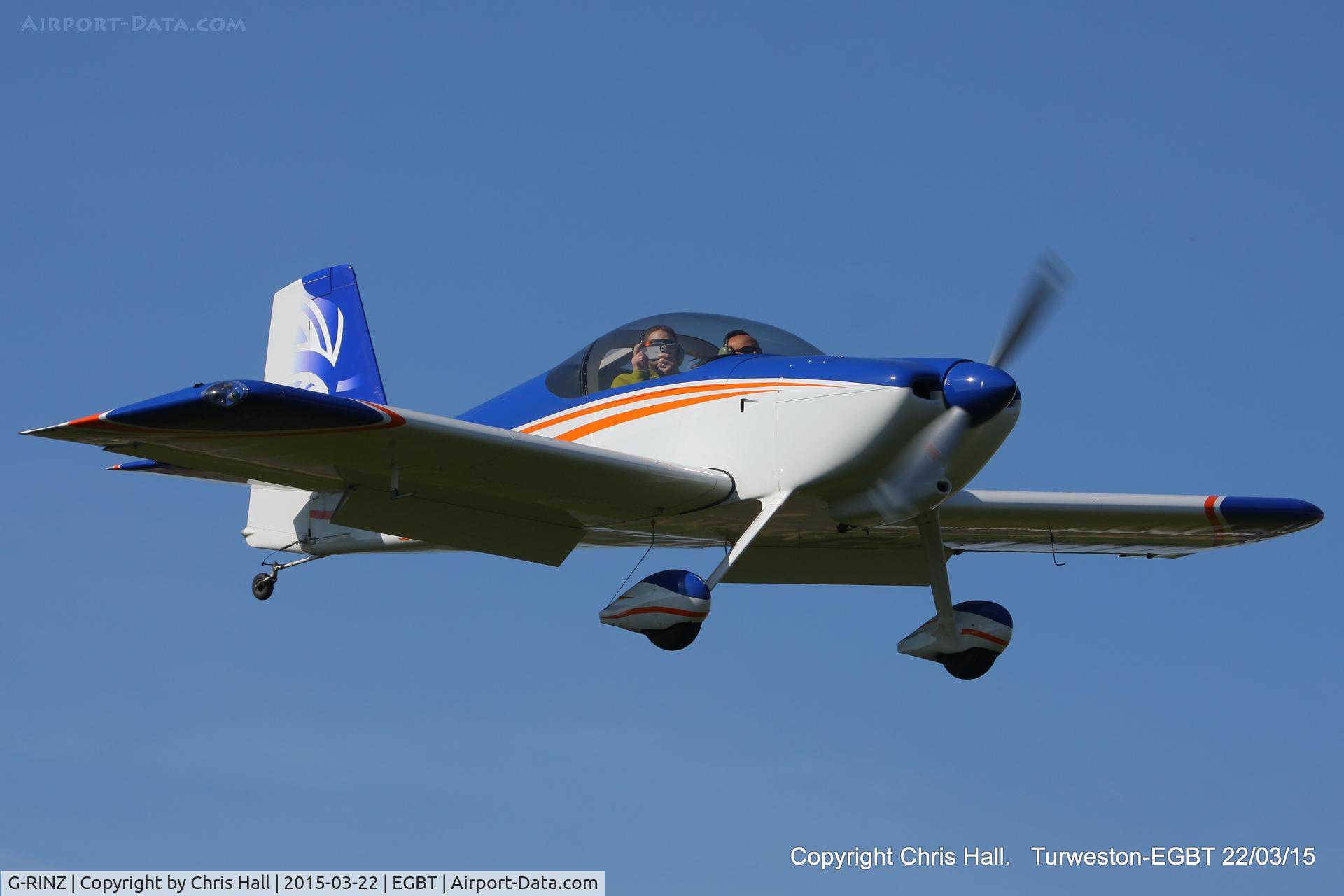 G-RINZ, 2006 Vans RV-7 C/N PFA 323-13982, at the Vintage Aircraft Club spring rally