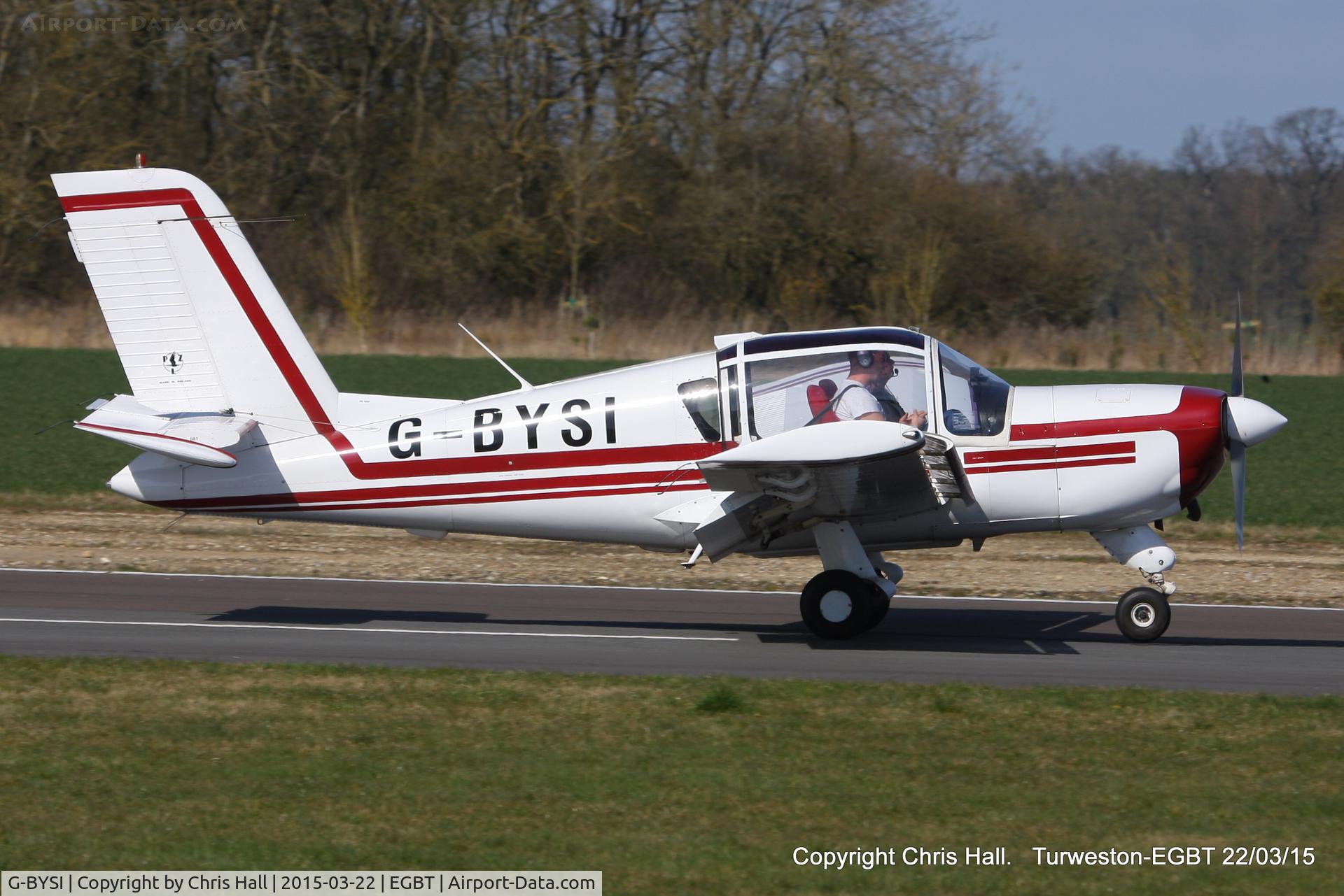 G-BYSI, 1999 PZL-Okecie PZL-110 Koliber 160A C/N 04990081, at the Vintage Aircraft Club spring rally