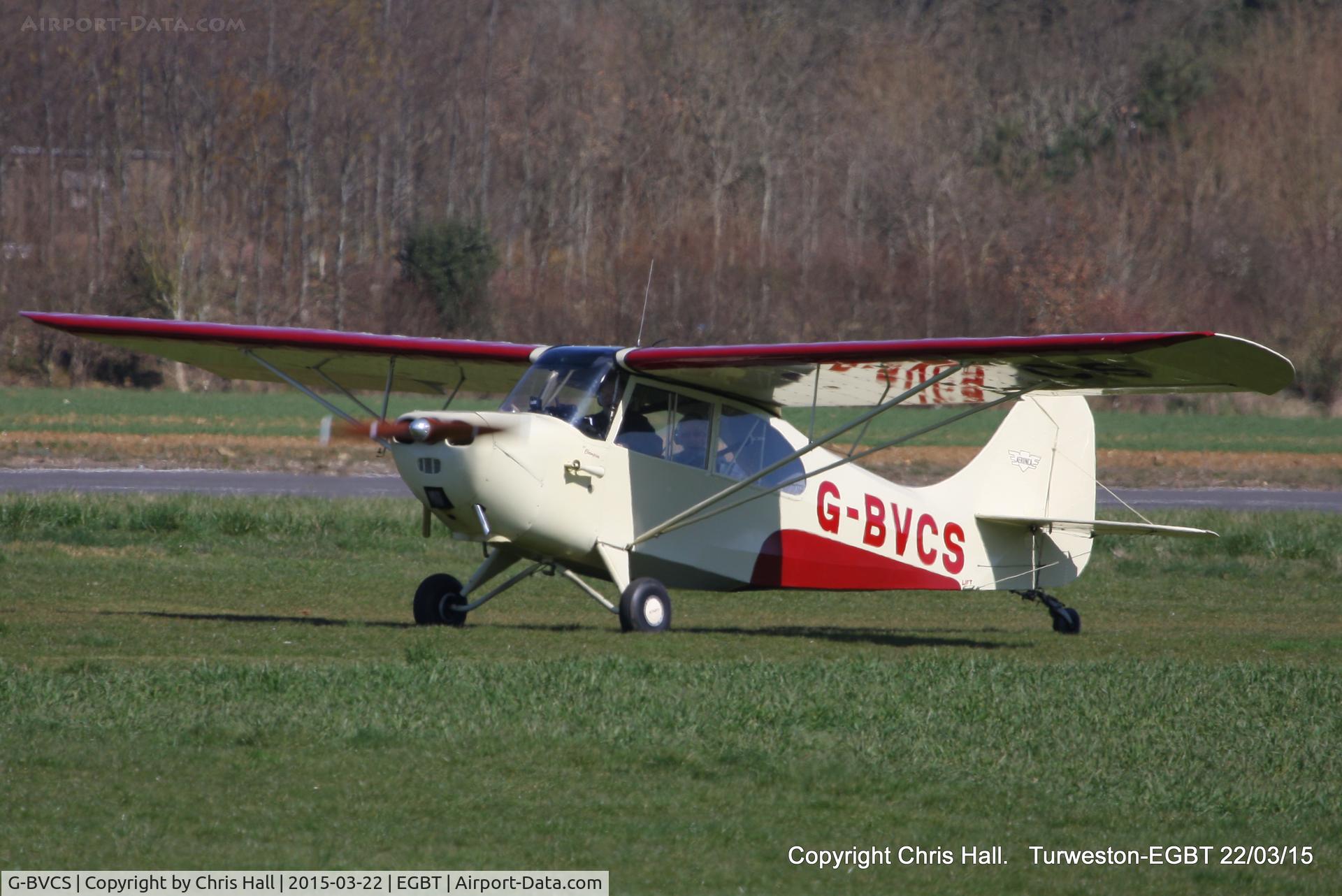 G-BVCS, 1946 Aeronca 7AC Champion C/N 7AC-1346, at the Vintage Aircraft Club spring rally