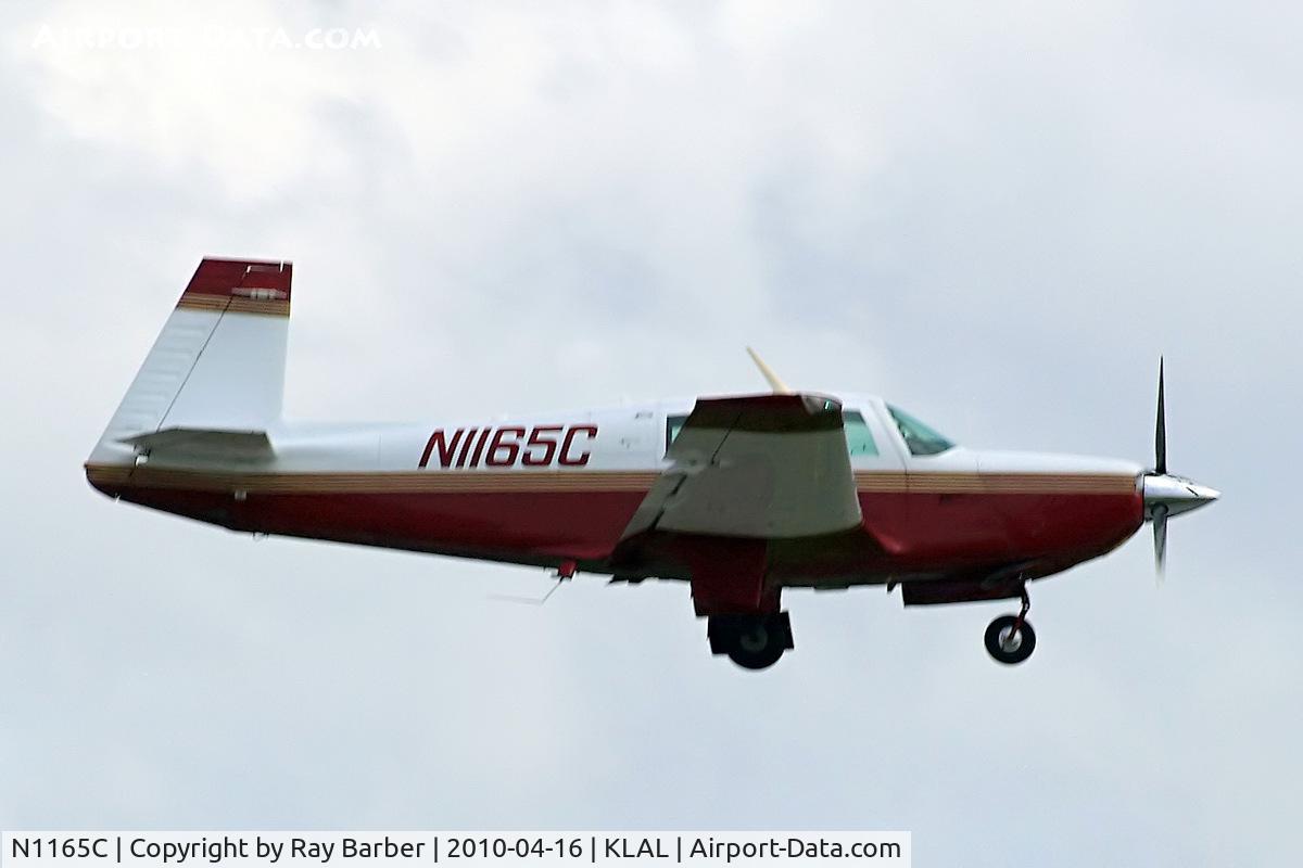 N1165C, 1982 Mooney M20K C/N 25-0683, Mooney M.20K Model 231 [25-0683] Lakeland-Linder~N 16/04/2010