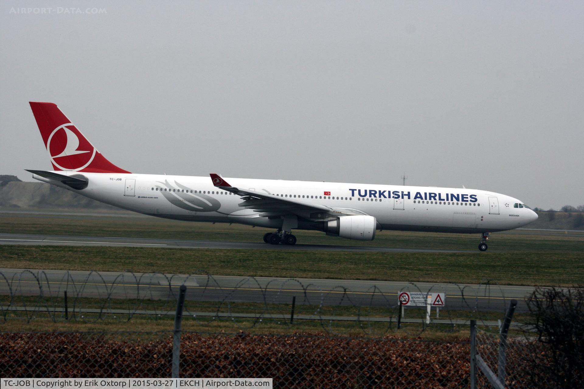 TC-JOB, 2014 Airbus A330-303 C/N 1514, TC-JOB taking off rw 22R