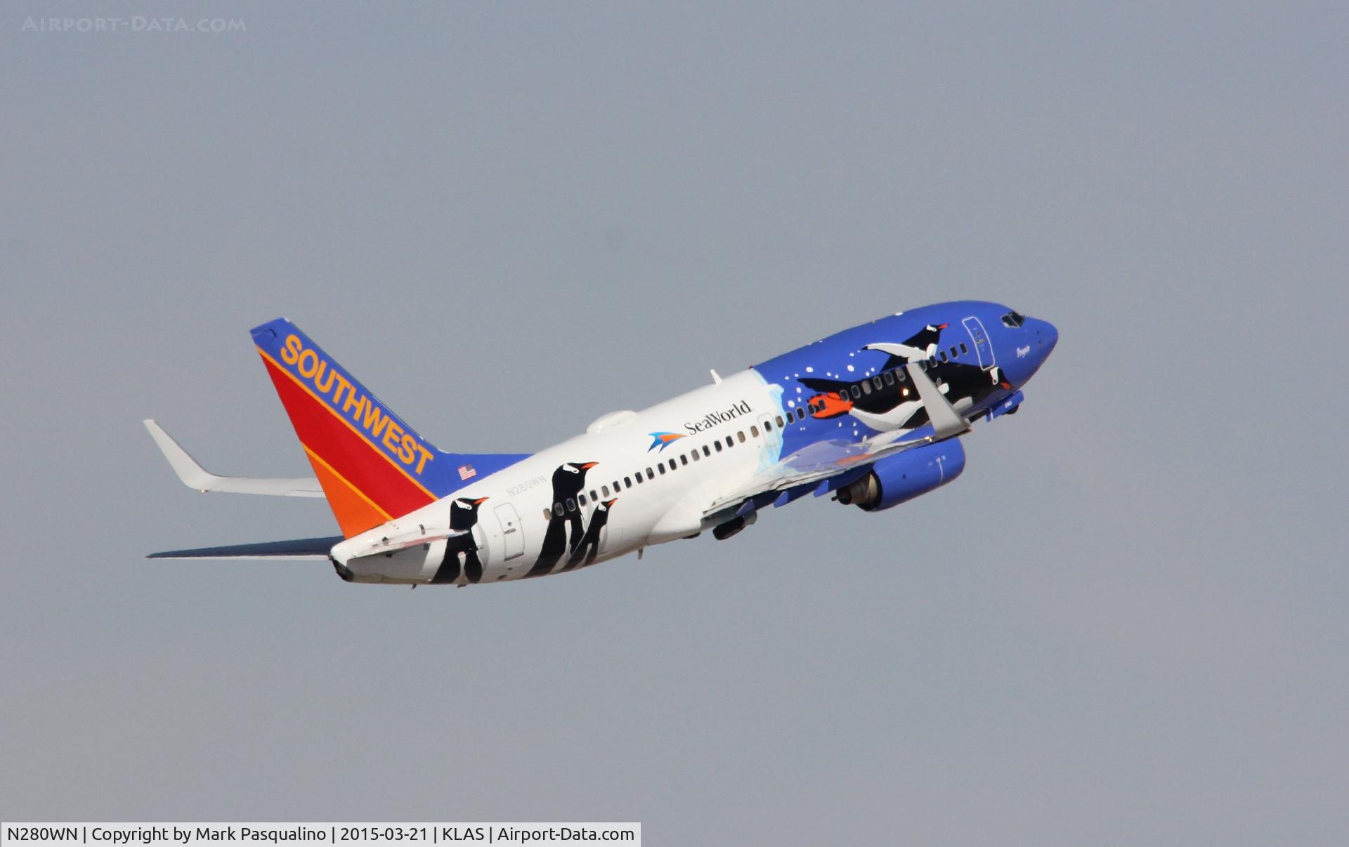 N280WN, 2007 Boeing 737-7H4 C/N 32533, Boeing 737-700
