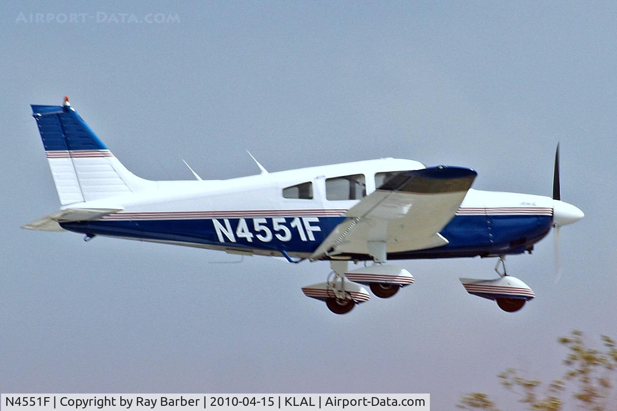 N4551F, 1976 Piper PA-28-181 Archer C/N 28-7790044, Piper PA-28-181 Cherokee Archer II [28-7790044] Lakeland-Linder~N 15/04/2010