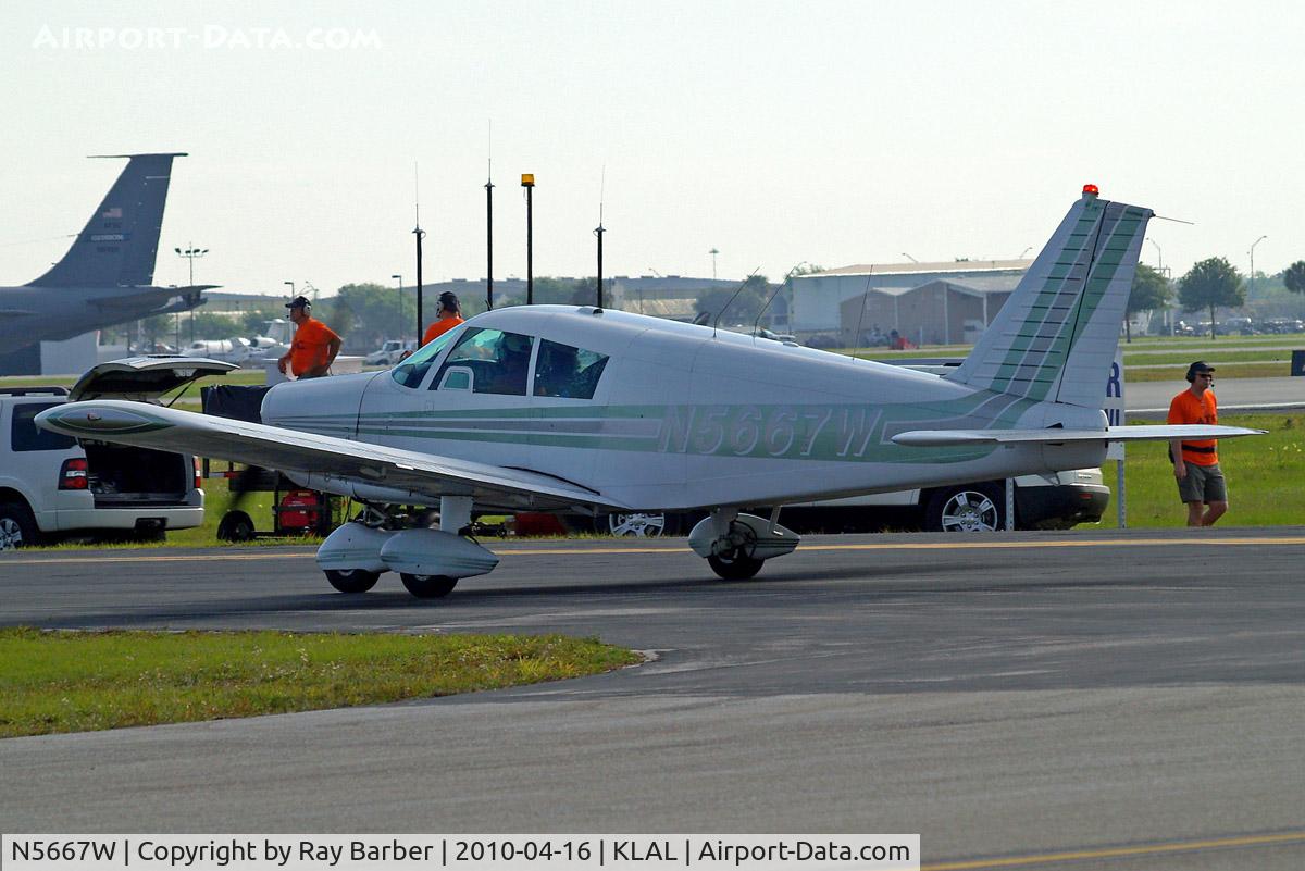 N5667W, 1962 Piper PA-28-160 Cherokee C/N 28-780, Piper PA-28-160 Cherokee B [28-780] Lakeland-Linder~N 16/04/2010
