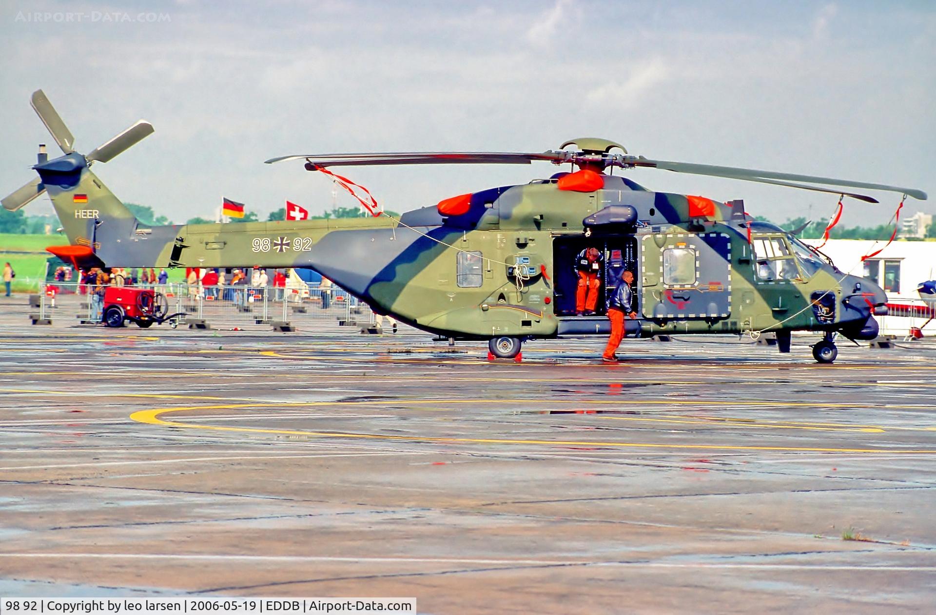 98 92, NHI NH-90 TTH Caiman C/N 1006/TGEA02, Berlin Air Show 19.5.06