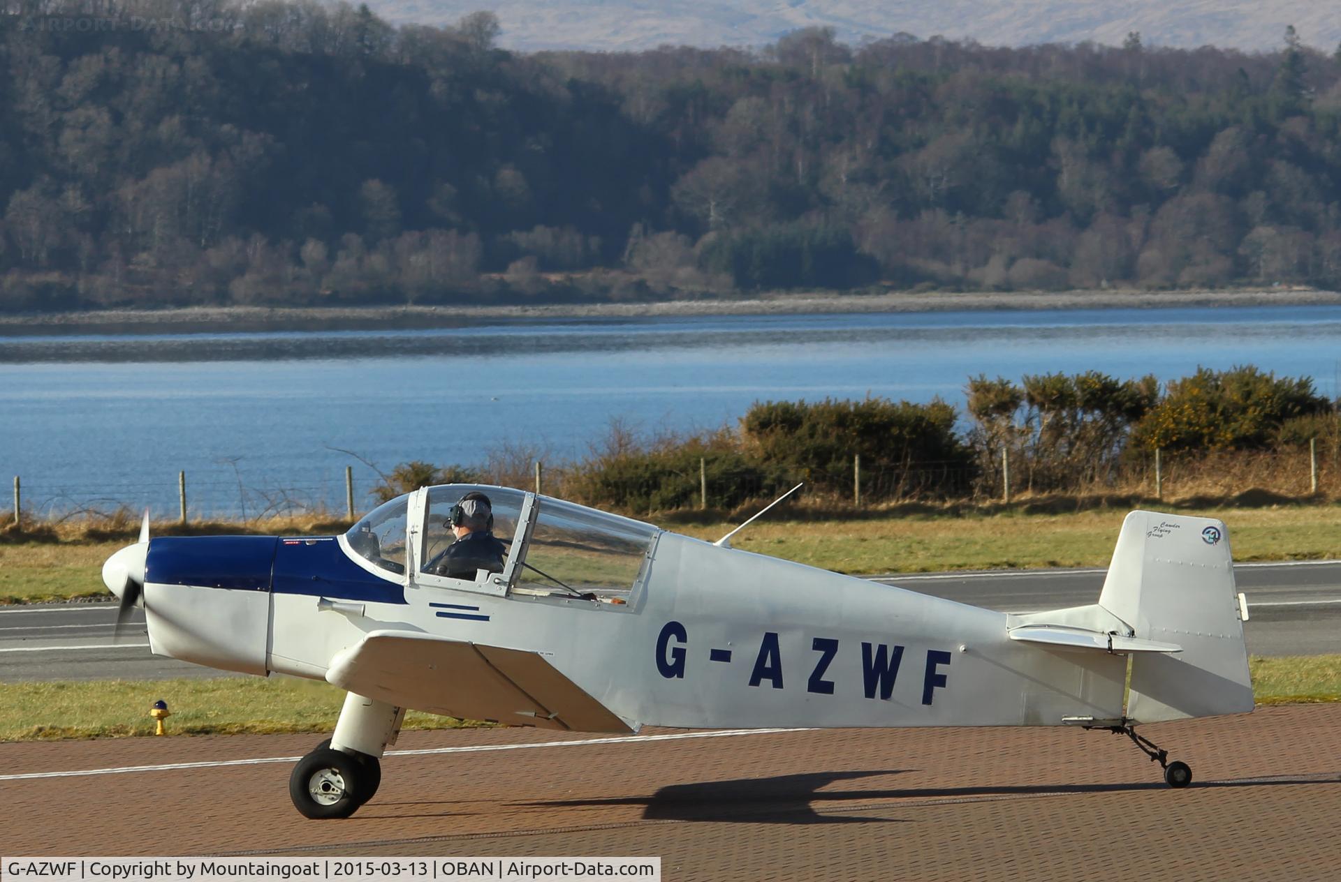 G-AZWF, 1965 SAN Jodel DR-1050 Ambassadeur C/N 130, Cleared to taxi for departure Runway 01