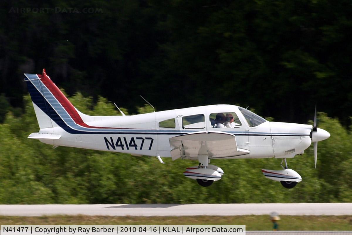 N41477, 1974 Piper PA-28-180 Cherokee C/N 28-7405107, Piper PA-28-180 Cherokee [28-7405107] Lakeland-Linder~N 16/04/2010