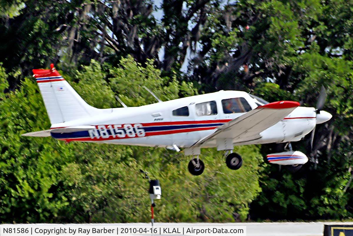 N81586, 1980 Piper PA-28-181 Cherokee Archer II C/N 28-8090245, Piper PA-28-181 Archer II [28-8090245] Lakeland-Linder~N 16/04/2010