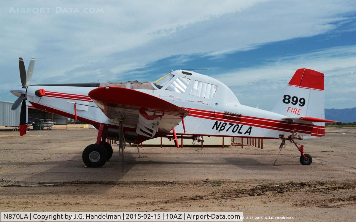 N870LA, 2007 Air Tractor Inc AT-802 C/N 802-0270, Tanker 899