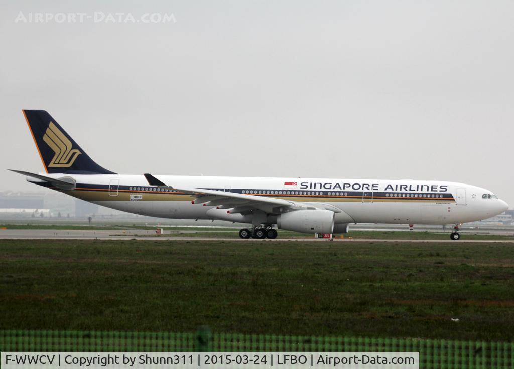 F-WWCV, 2015 Airbus A330-343 C/N 1609, C/n 1609 - To be 9V-SSF