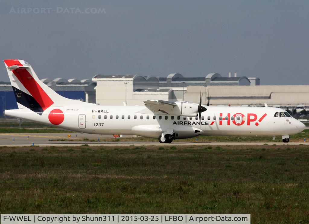 F-WWEL, 2015 ATR 72-600 (72-212A) C/N 1237, C/n 1237 - To be F-HOPY