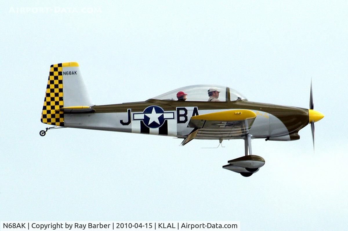 N68AK, 2005 Vans RV-8 C/N 80749, Van's RV-8 [80749] Lakeland-Linder~N 15/04/2010