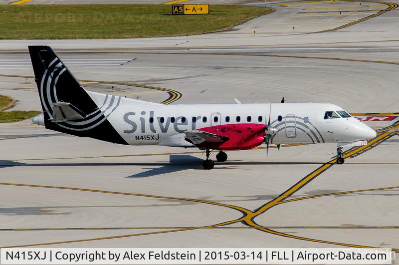 N415XJ, 1997 Saab 340B C/N 340B-415, Ft. Lauderdale
