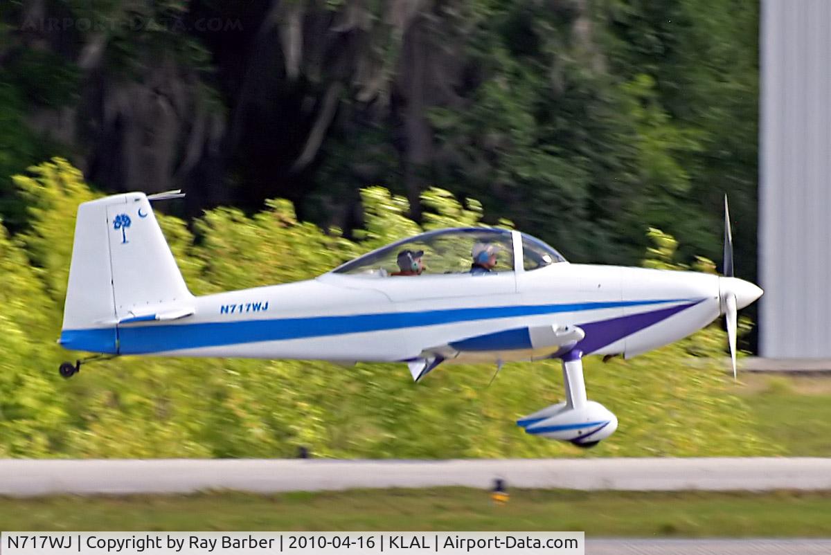 N717WJ, 2007 Vans RV-8 C/N 80989, Van's RV-8 [80989] Lakeland-Linder~N 16/04/2010