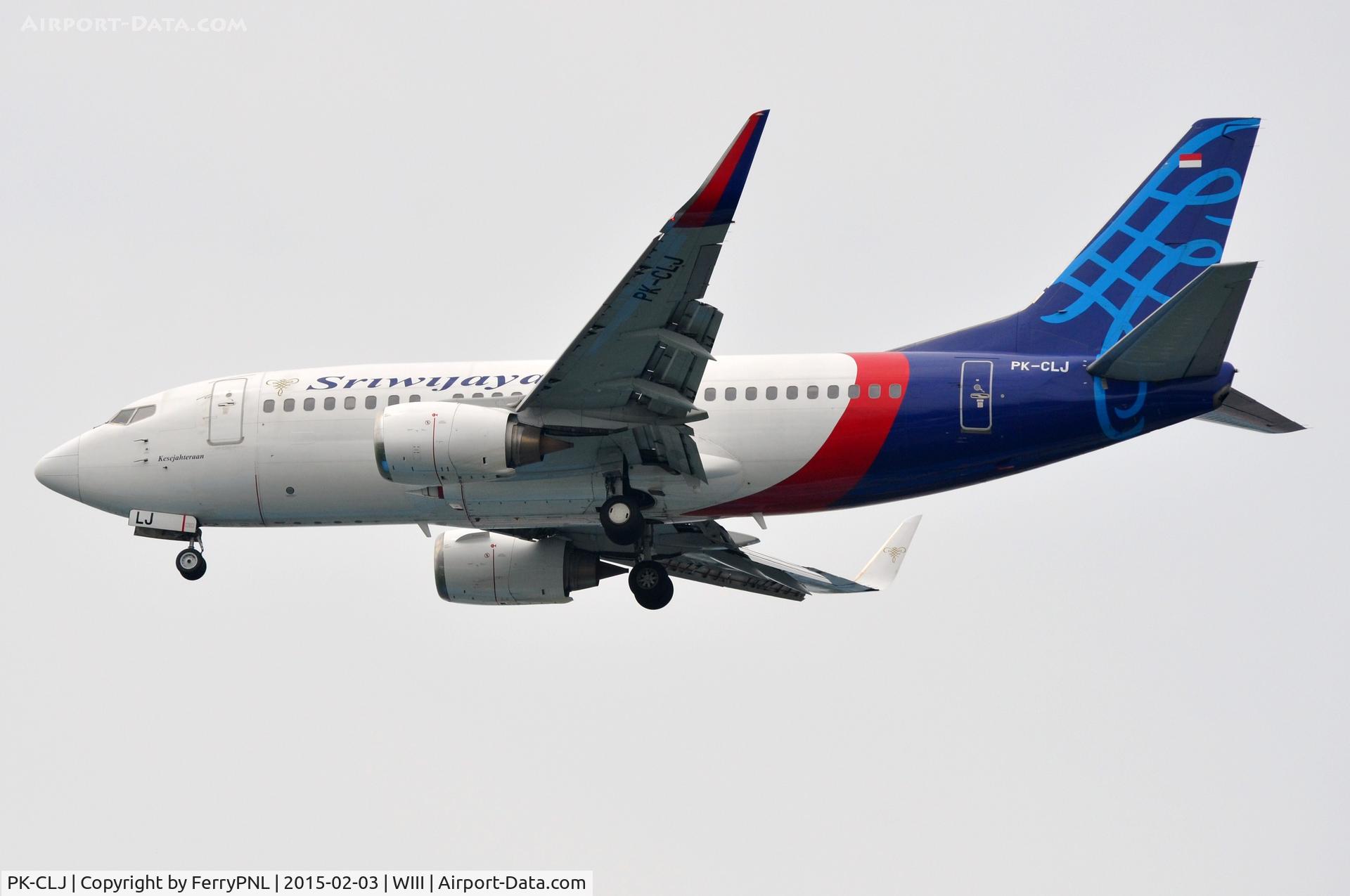 PK-CLJ, 1994 Boeing 737-524 C/N 27527, Sriwijaya B735