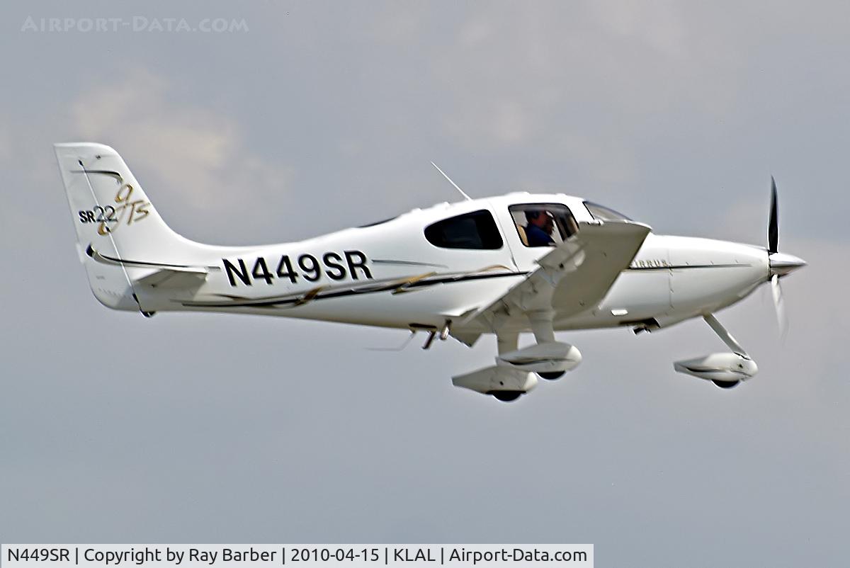 N449SR, 2006 Cirrus SR22 GTS C/N 1980, Cirrus Design SR-22GTS [1980] Lakeland-Linder~N 15/04/2010