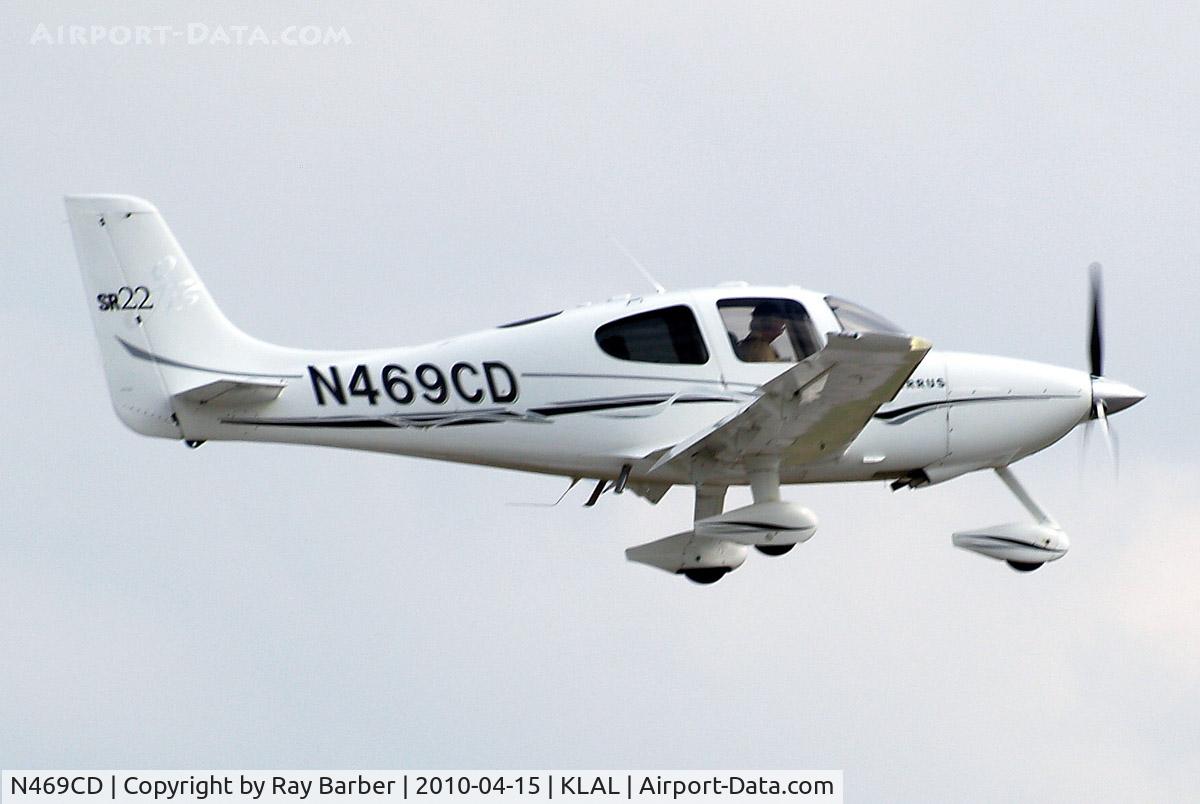 N469CD, 2005 Cirrus SR22 C/N 1555, Cirrus Design SR-22GTS [1555] Lakeland-Linder~N 15/04/2010
