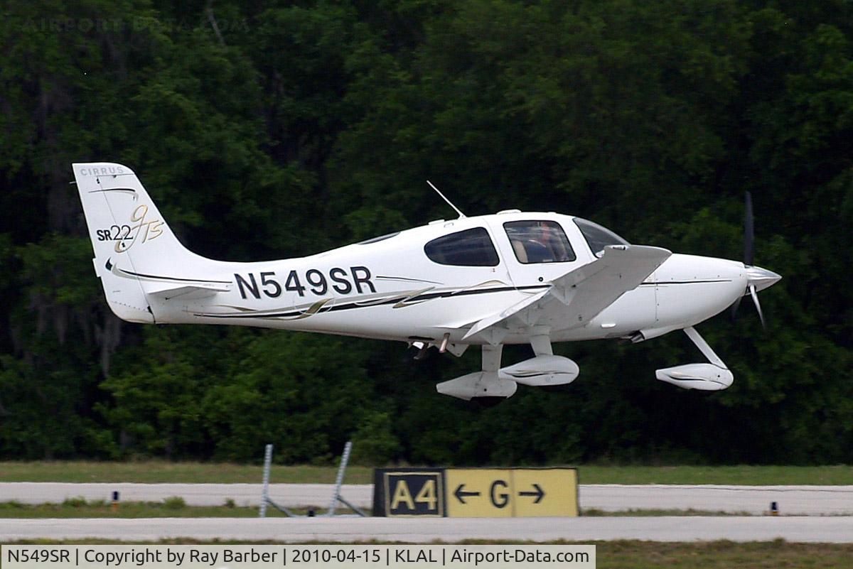 N549SR, 2006 Cirrus SR22 C/N 2177, Cirrus Design SR-22GTS [2177] Lakeland-Linder~N 15/04/2010