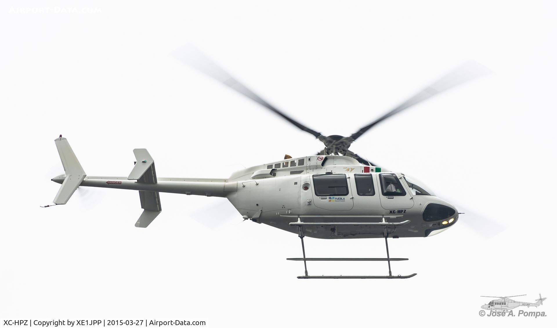 XC-HPZ, Bell 407 C/N 53801, Gob. Puebla, México.