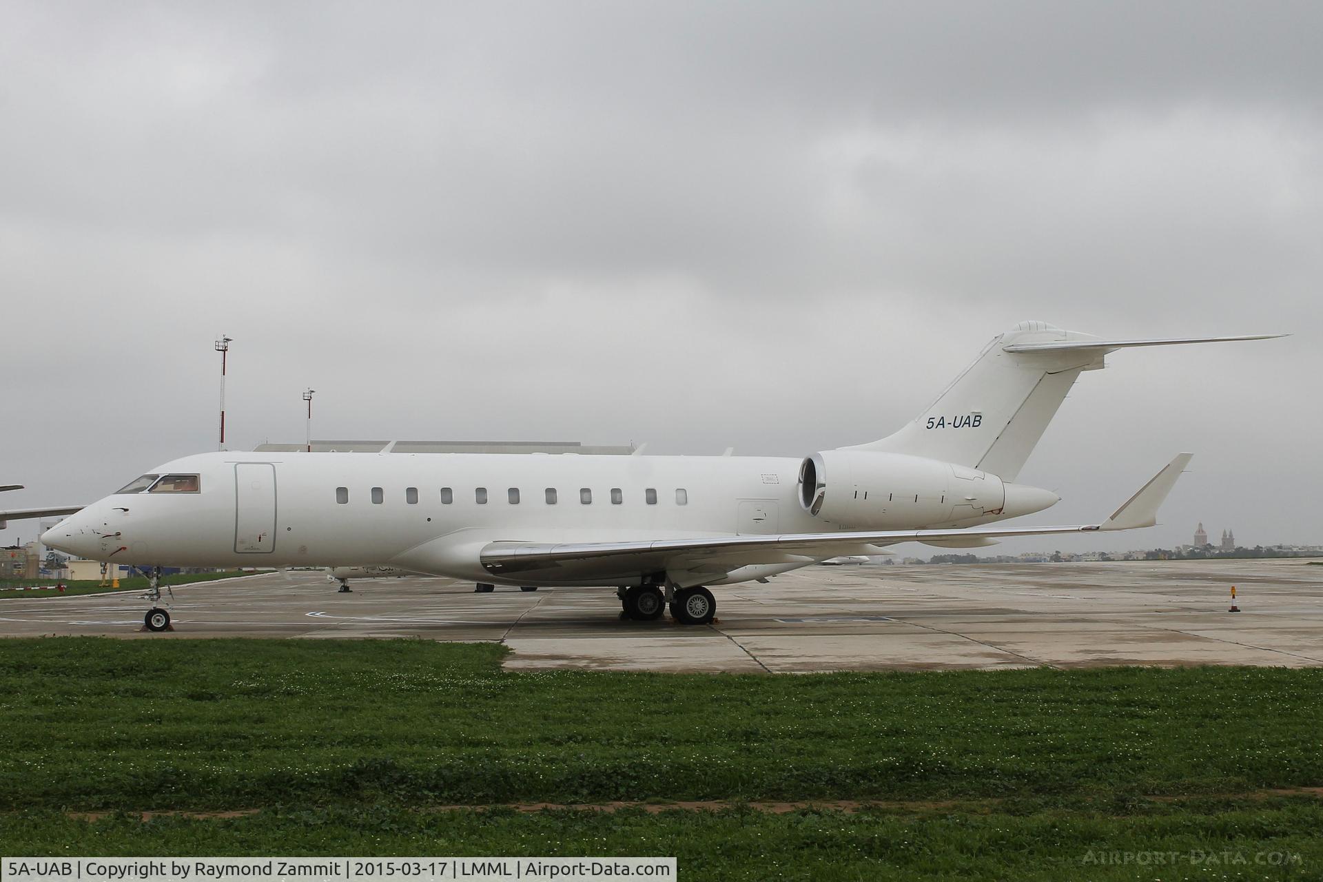 5A-UAB, 1940 Bombardier BD-700-1A11 Global Express C/N 9285, Bombardier BD700 5A-UAB Libyan Government