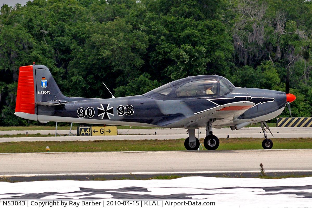 N53043, 1960 Focke-Wulf FWP-149D C/N 130, Piaggio FWP-149D [130] Lakeland-Linder~N 15/04/2010