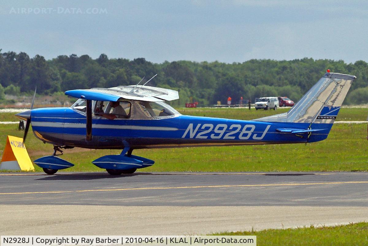 N2928J, 1966 Cessna 150G C/N 15065728, Cessna 150G [150-65728] Lakeland-Linder~N 16/04/2010
