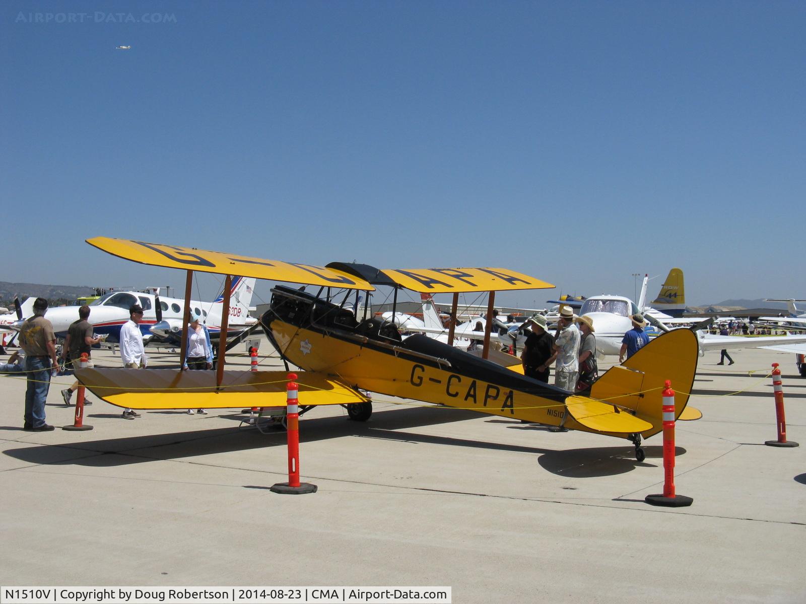 N1510V, 1928 De Havilland DH.60G Gipsy Moth C/N 506, 1948 DeHavilland DH.60G GIPSY MOTH, DeHavilland Grp. 3 GII