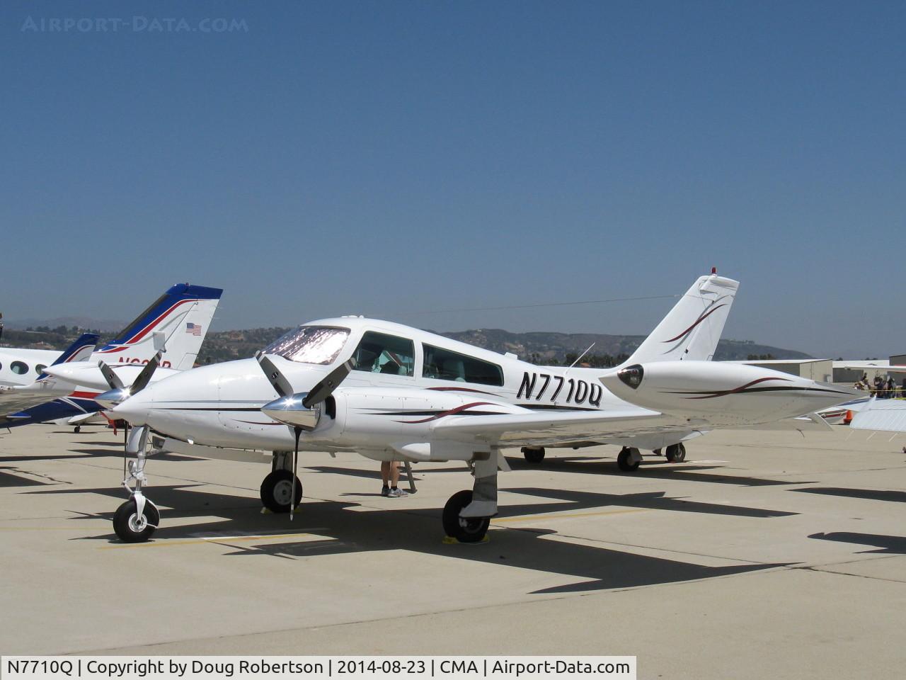 N7710Q, 1970 Cessna 310Q C/N 310Q0210, 1970 Cessna 310Q, two Continental IO-470s 260 Hp each