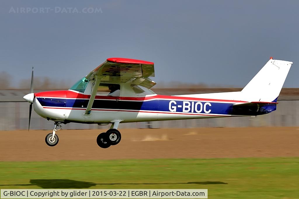 G-BIOC, 1973 Reims F150L C/N 0848, Nice attitude!