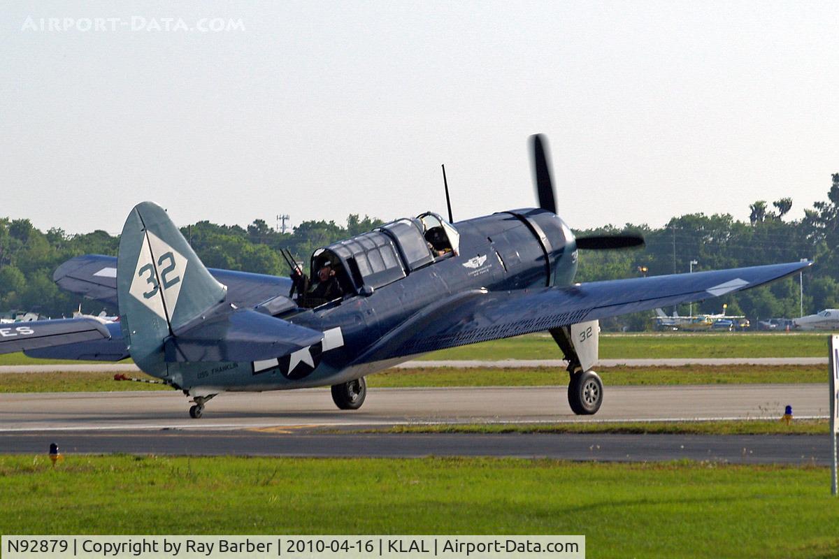 N92879, 1944 Curtiss SB2C-5 Helldiver C/N 83725, Curtiss SB2C-5 Helldiver [Bu83589] Lakeland-Linder~N 16/04/2010