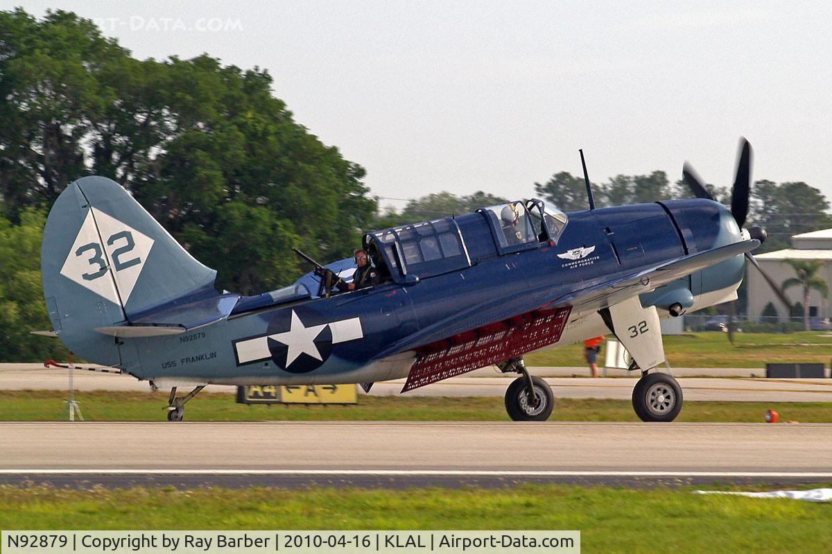 N92879, 1944 Curtiss SB2C-5 Helldiver C/N 83725, Curtiss SB2C-5 Helldiver [Bu83589] Lakeland-Linder~N 16/04/2010