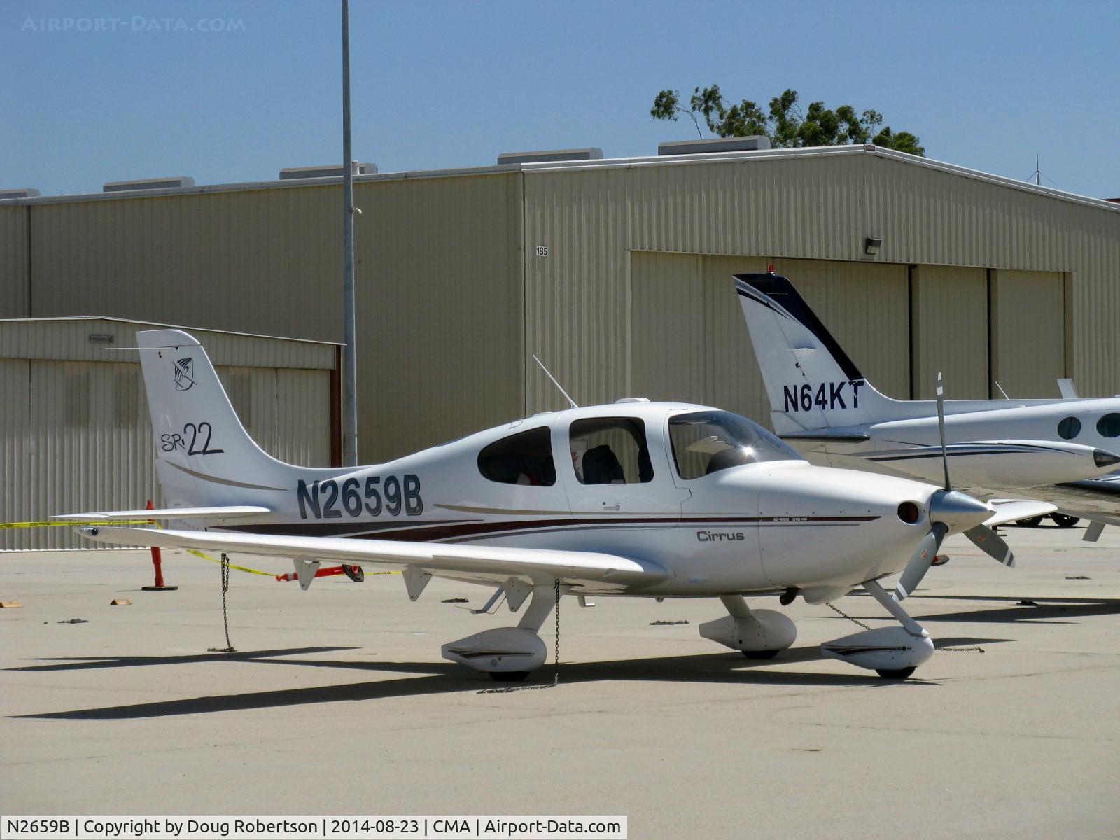 N2659B, 2002 Cirrus SR22 C/N 0237, 2002 CIRRUS SR22, Continental IO-550 300 Hp