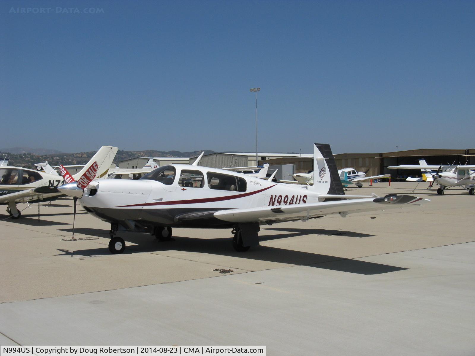 N994US, 2005 Mooney M20M Bravo C/N 27-0349, 2005 Mooney M20M BRAVO GX, Lycoming TIO-540-AF1B 270 Hp