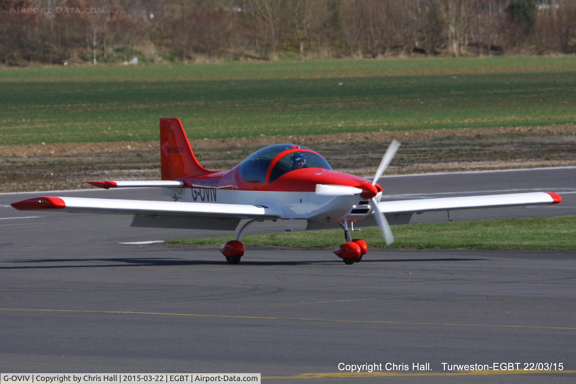 G-OVIV, 2011 Breezer B600 C/N 016LSA, at the Vintage Aircraft Club spring rally